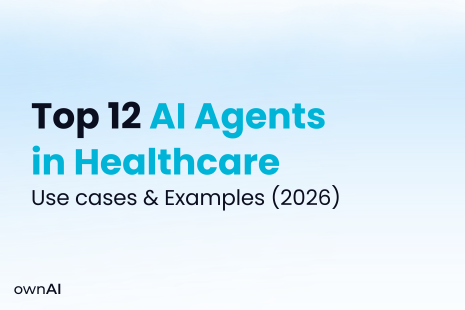 Top 12 AI Agents in Healthcare: Use Cases & Examples (2026)